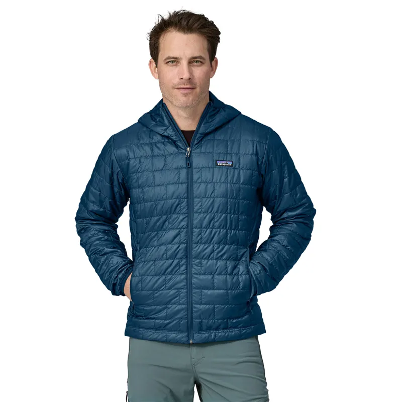 Patagonia Mens Nano Puff Hoody - Lagom Blue