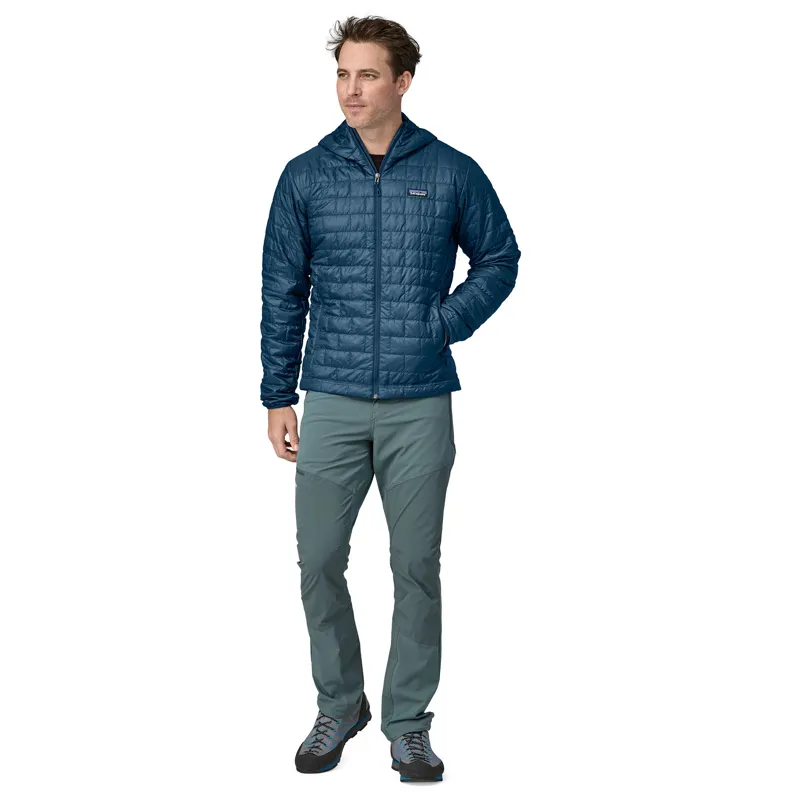 Patagonia Mens Nano Puff Hoody - Lagom Blue