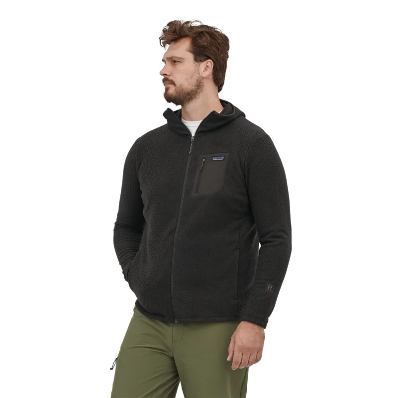 Patagonia Mens R1 Air Full-Zip Hoody - Black