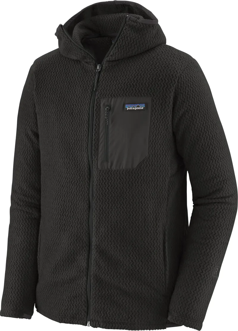 Patagonia Mens R1 Air Full-Zip Hoody - Black