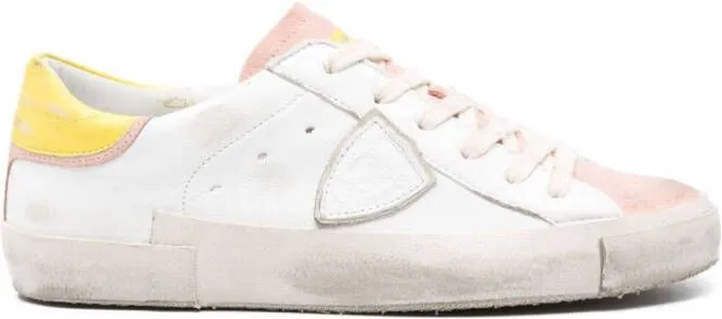 Philippe Model Paris PRSX leather sneaker Pink