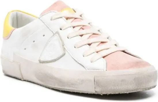 Philippe Model Paris PRSX leather sneaker Pink