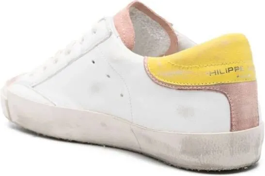 Philippe Model Paris PRSX leather sneaker Pink