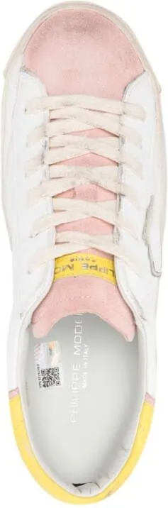 Philippe Model Paris PRSX leather sneaker Pink