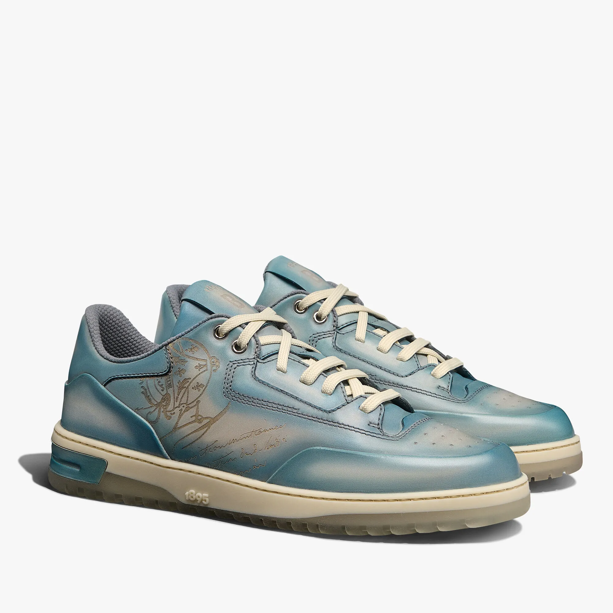 Playoff Scritto Venezia Calf Leather Sneaker