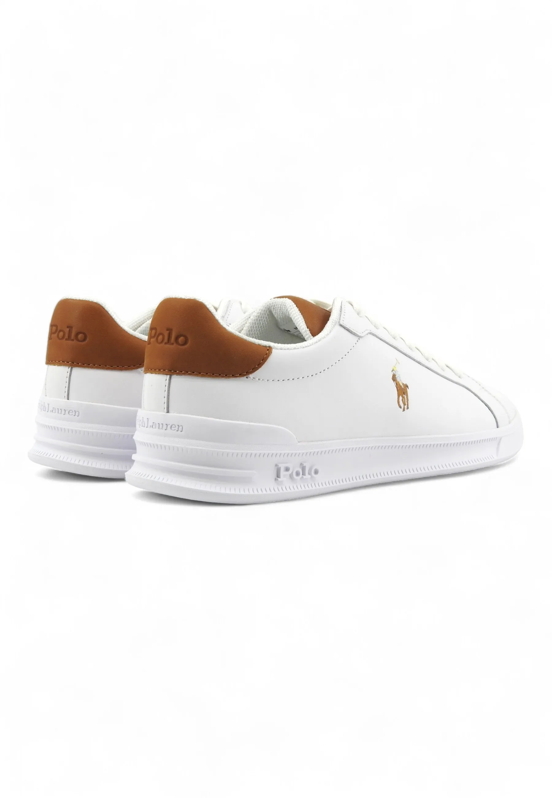 POLO RALPH LAUREN Sneaker Uomo White Tan 809877598001U