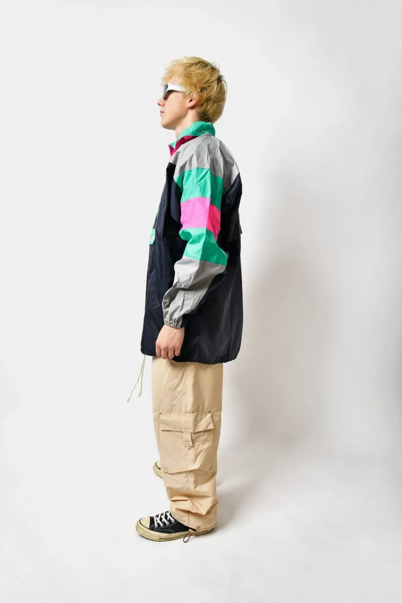 Retro windbreaker jacket