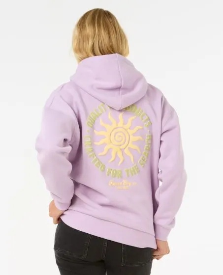 Rip Curl Cala Heritage Womens Hoody - Lilac