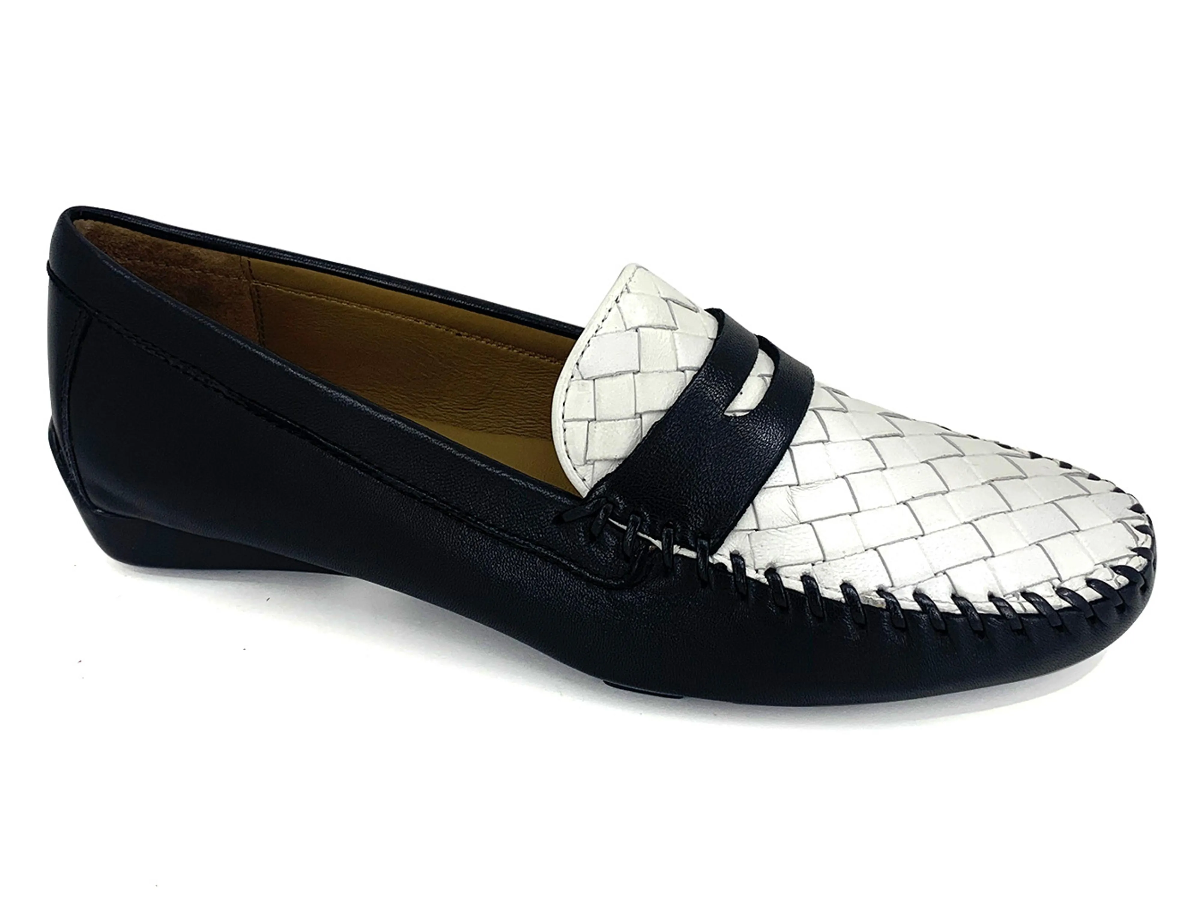 Robert Zur Petra Women's Loafer Black White