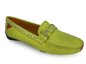 Robert Zur Twisted Galaxy Loafer Kiwi