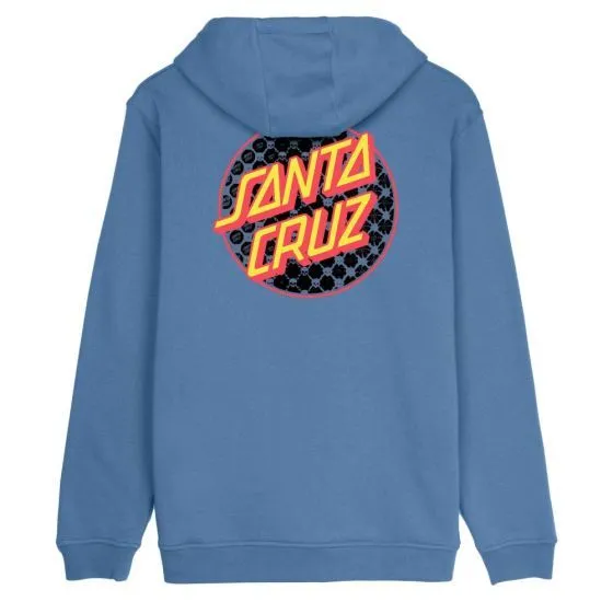 Santa Cruz Meyer Freestyle Dot Hoody - Dusty Blue