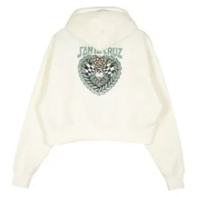 Santa Cruz Womens Heart Set Hoody - Off White