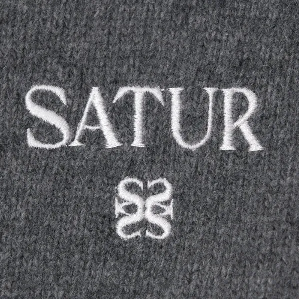 SATUR  |Casual Style Unisex Street Style Plain Cardigans