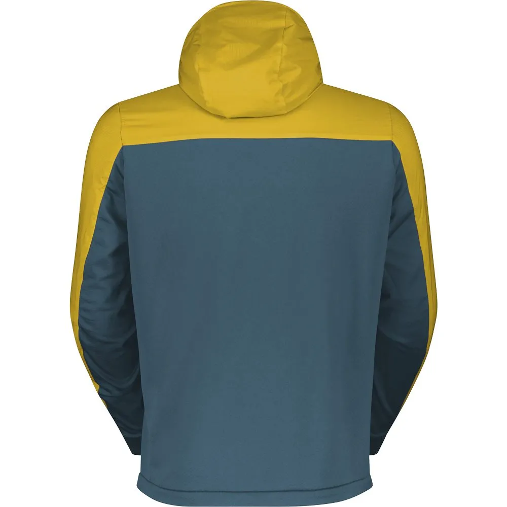 Scott - Explorair Alpha Hoody Men mellow yellow metal blue