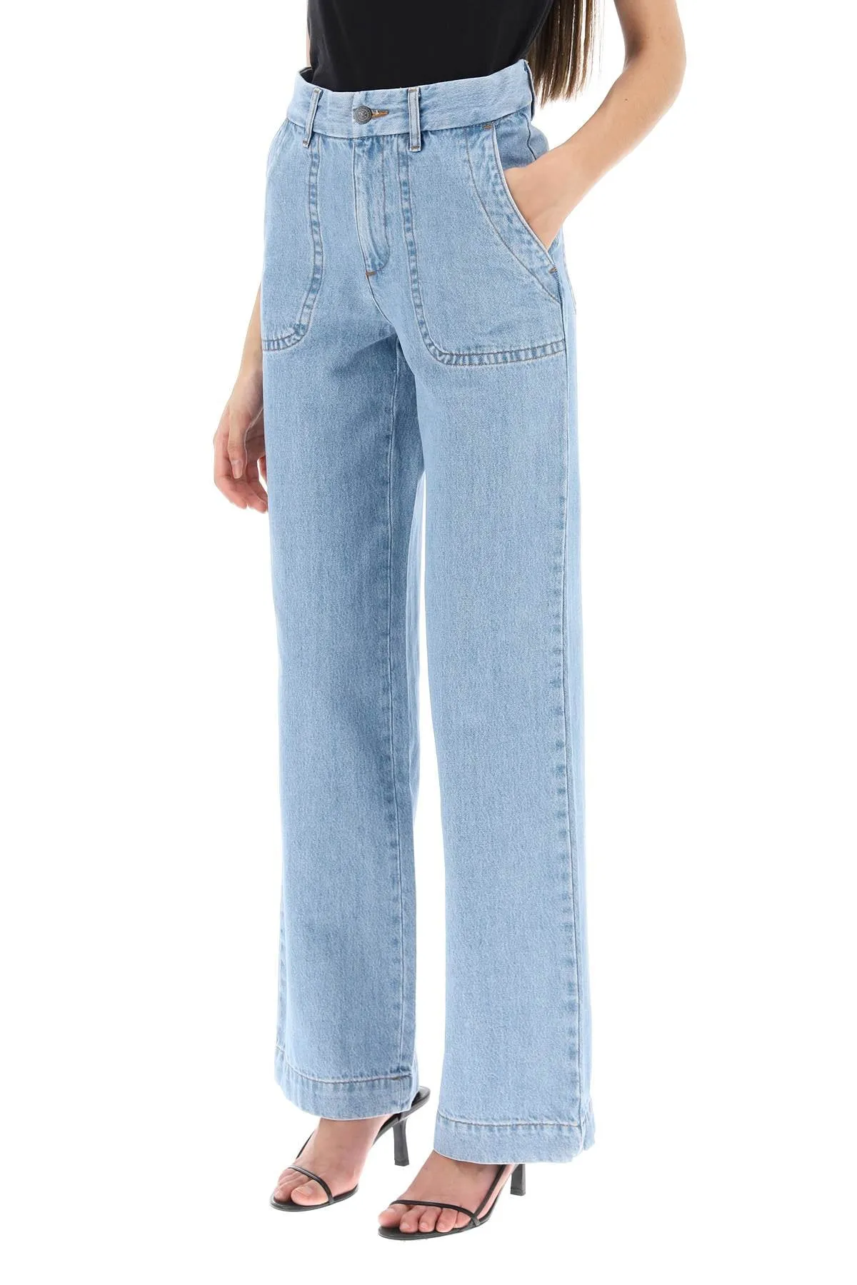 'Seaside' Jeans With Wide Leg