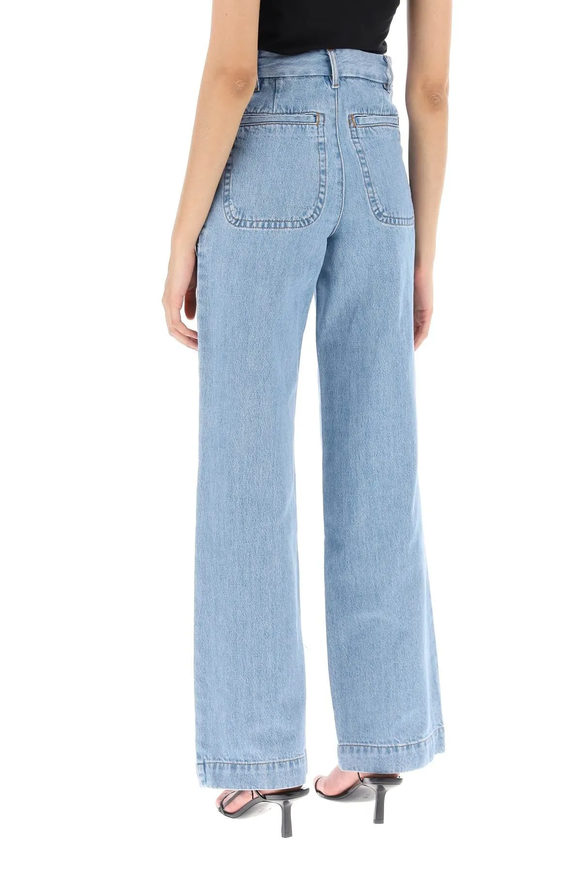 'Seaside' Jeans With Wide Leg