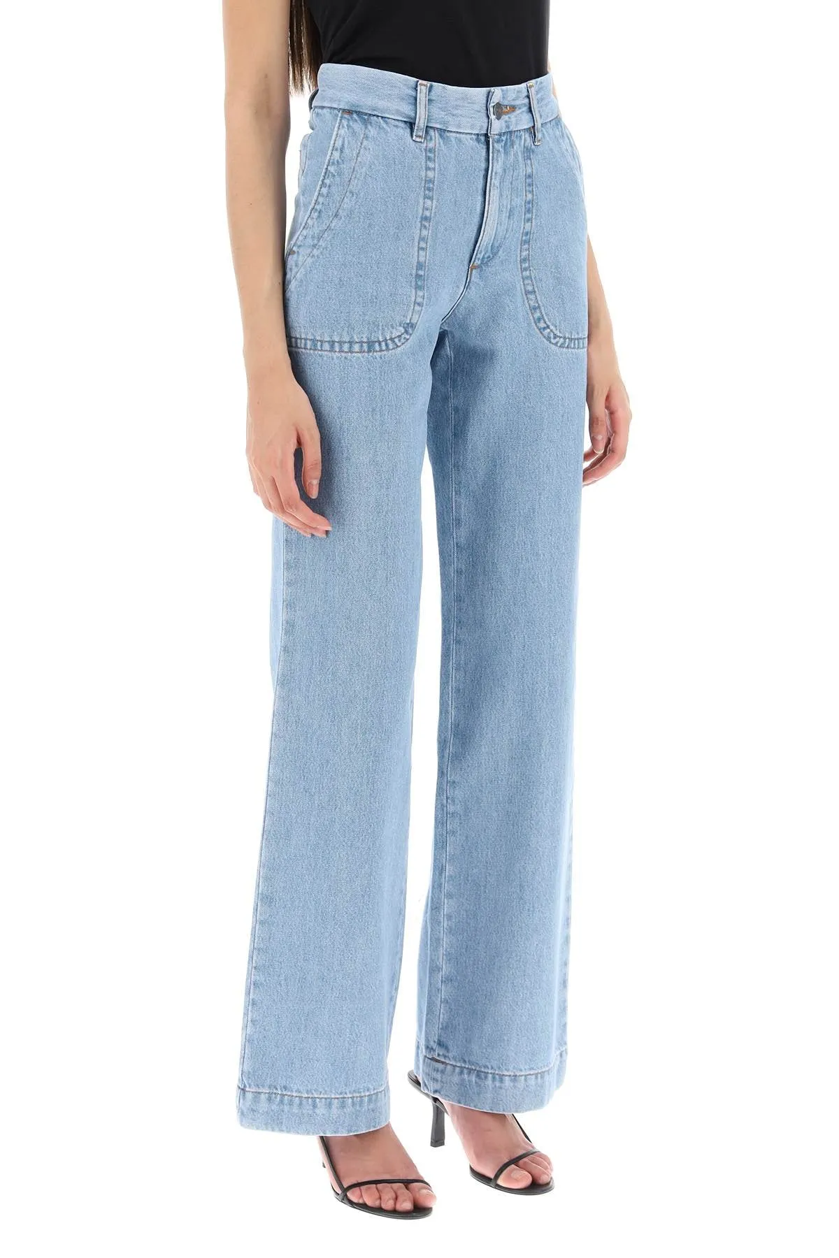 'Seaside' Jeans With Wide Leg