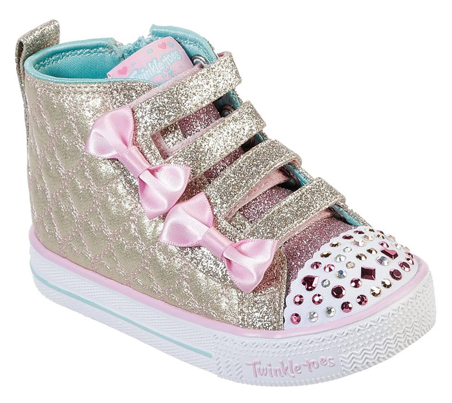 Skechers Twinkle Toes: Shuffle Lite - Quilted Beauties