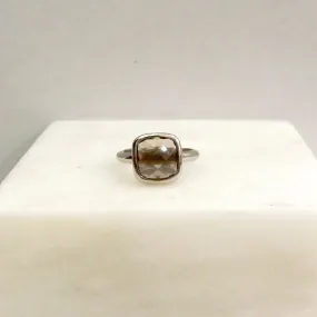 Smokey Quartz Tiffany Ring