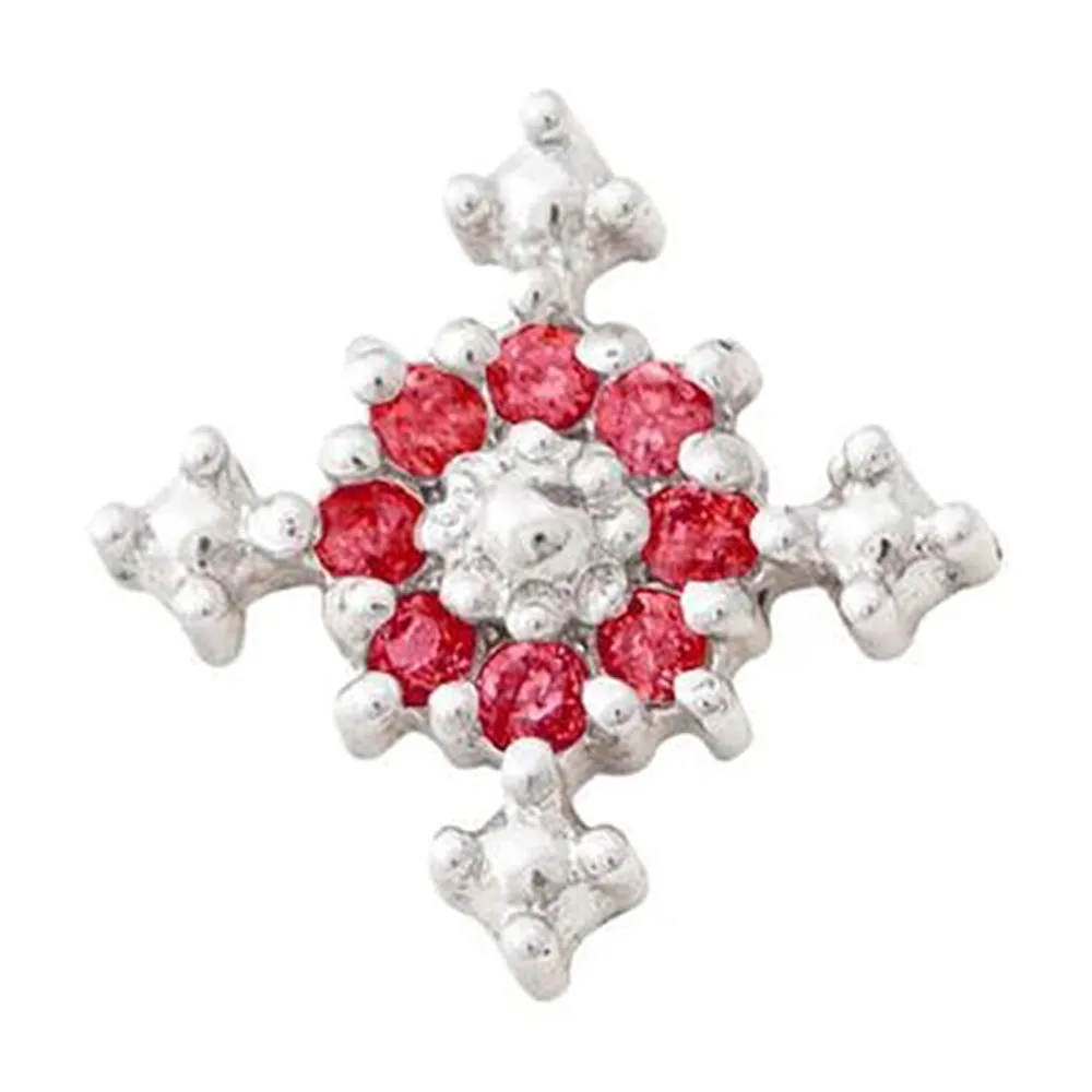 threadless: Idol Pin in Gold with Gemstones