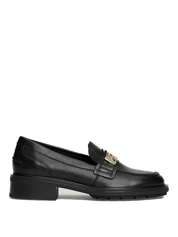 Tommy Hilfiger Logo Leather Loafer