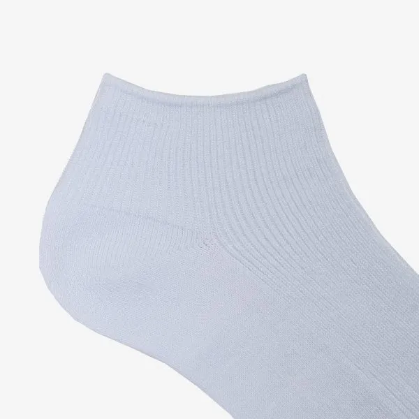 UTILITEES Mixed Cotton Sneaker Socks - White