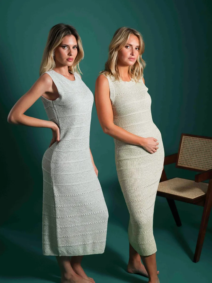 Vestido de malha