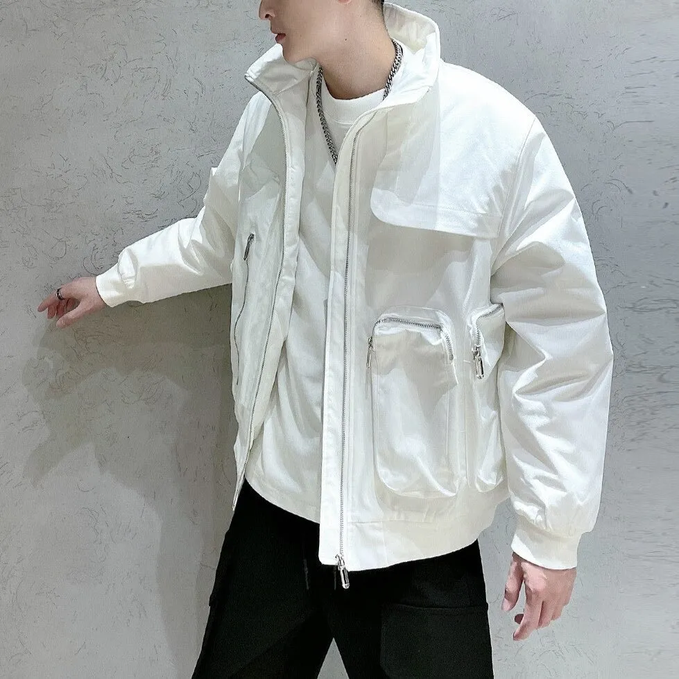 White Techwear Jacket