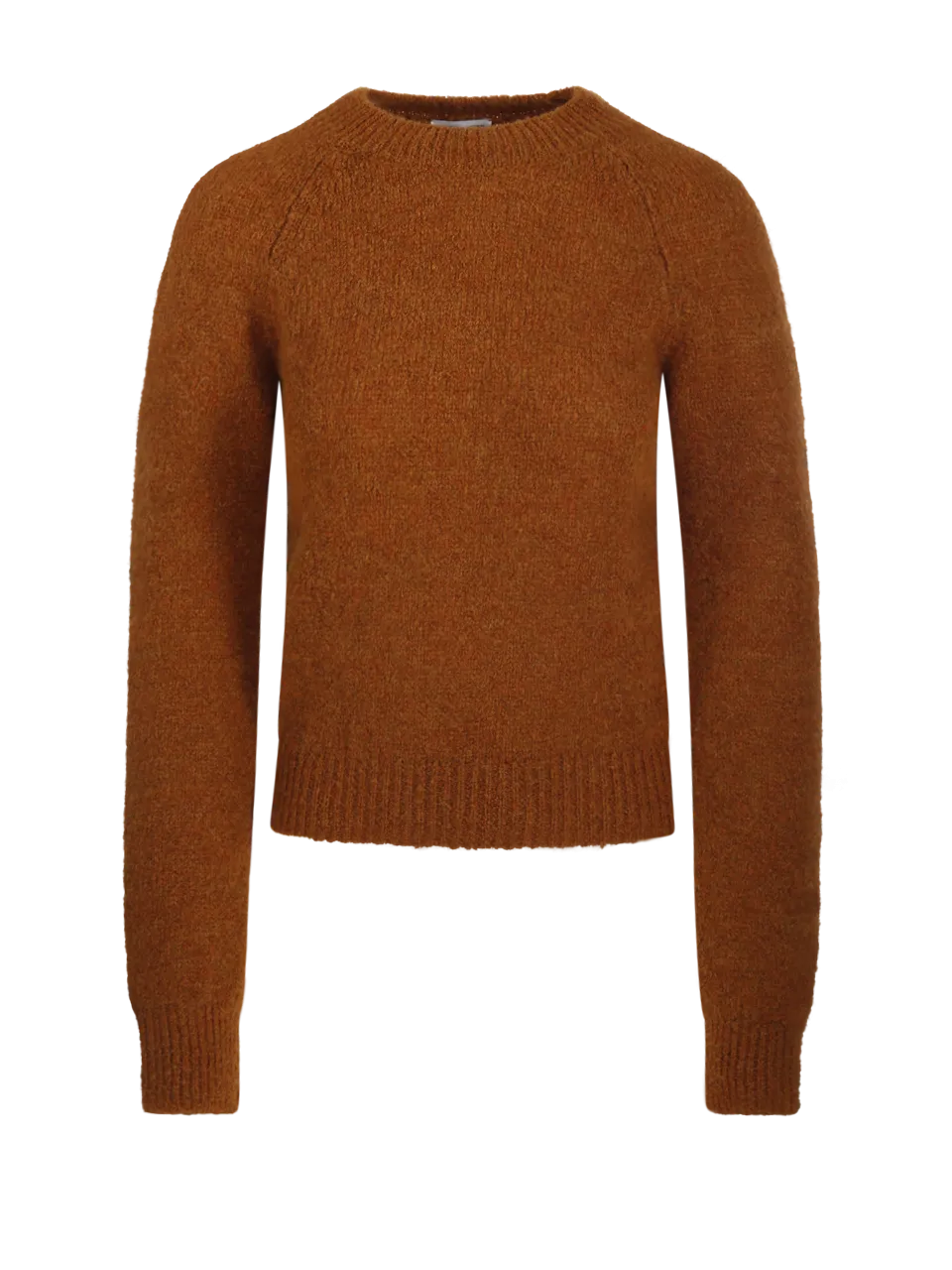 WOMAN DRIES VAN NOTEN ORANGE ALPACA TEXAS SWEATER