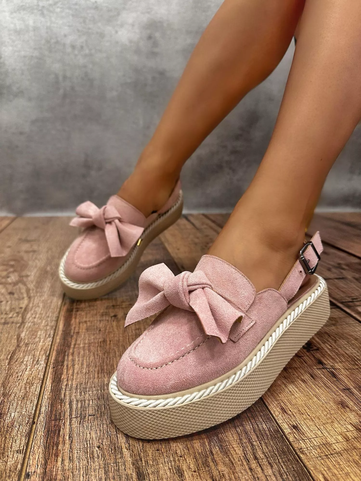 Women sandals E441 - ROSE