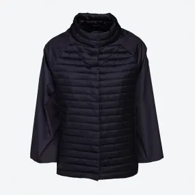 Women's Goldie bi-material jacket Black