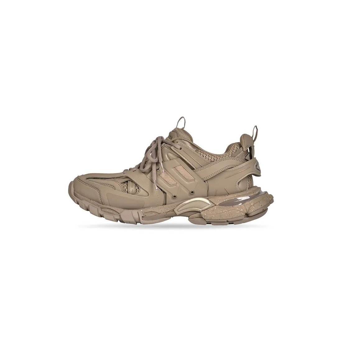      Women's Track Sneaker Recycled Sole in Beige 