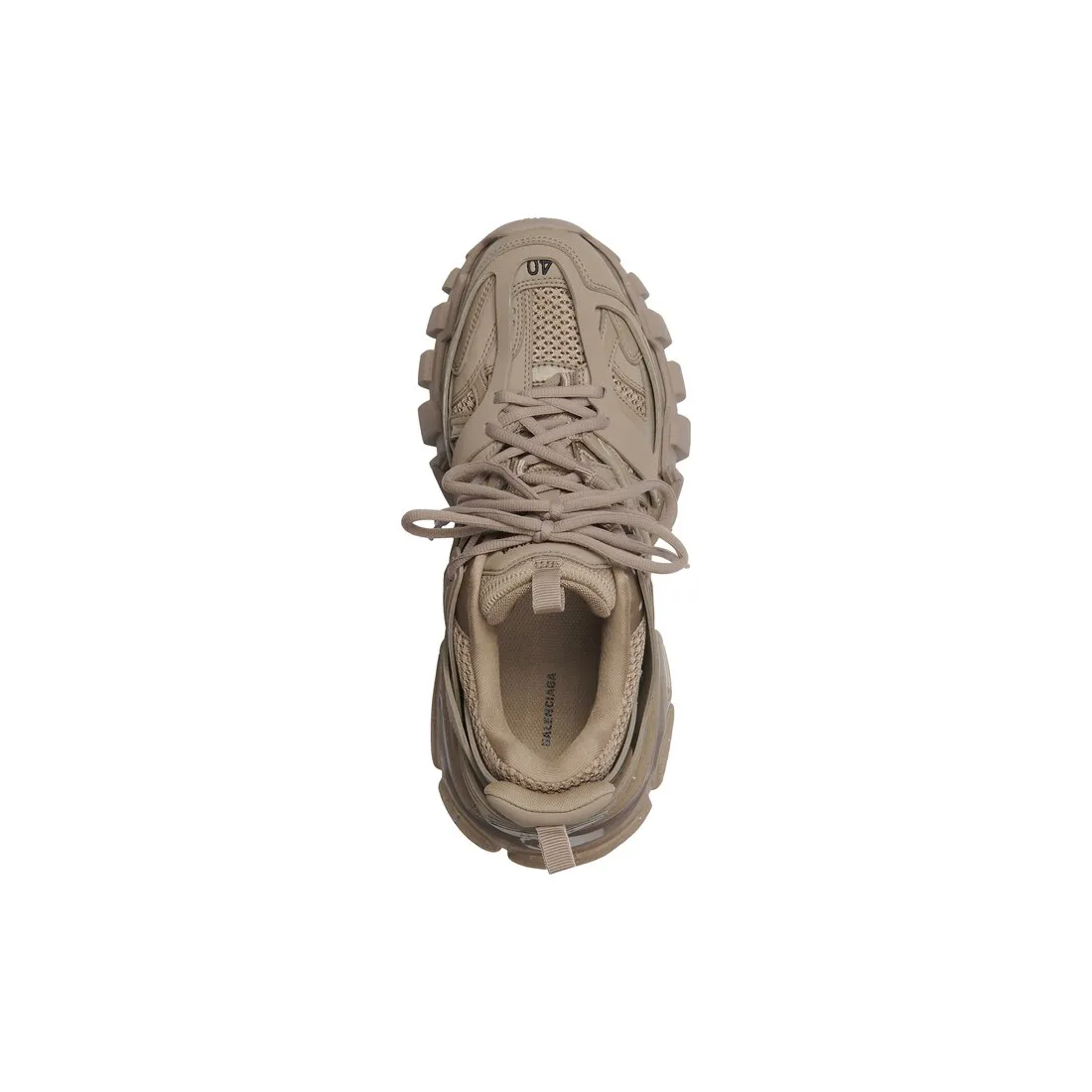      Women's Track Sneaker Recycled Sole in Beige 