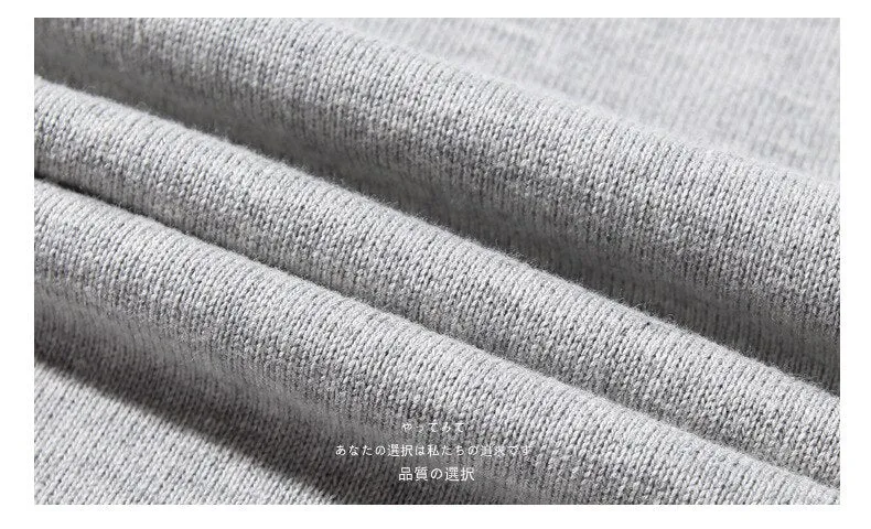 Xituodai Spring and Autumn New Men's Cotton Sweater Men's Slim Sweater Solid Color Round Neck Sweater Men