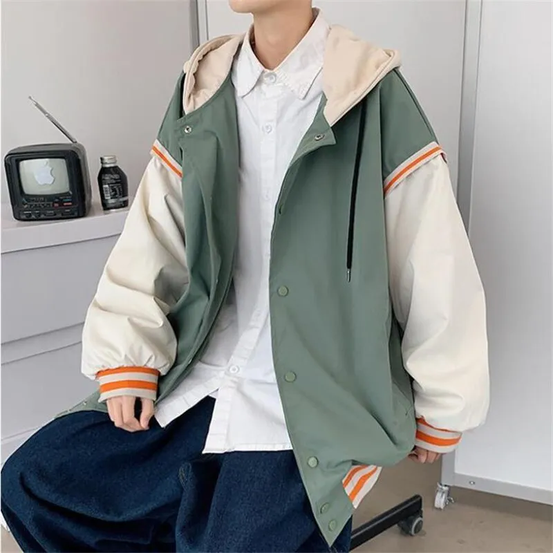 Xituodai trendy mens fashion mens summer outfits dope outfits mens street style mens spring fashion aesthetic outfits men Hooded