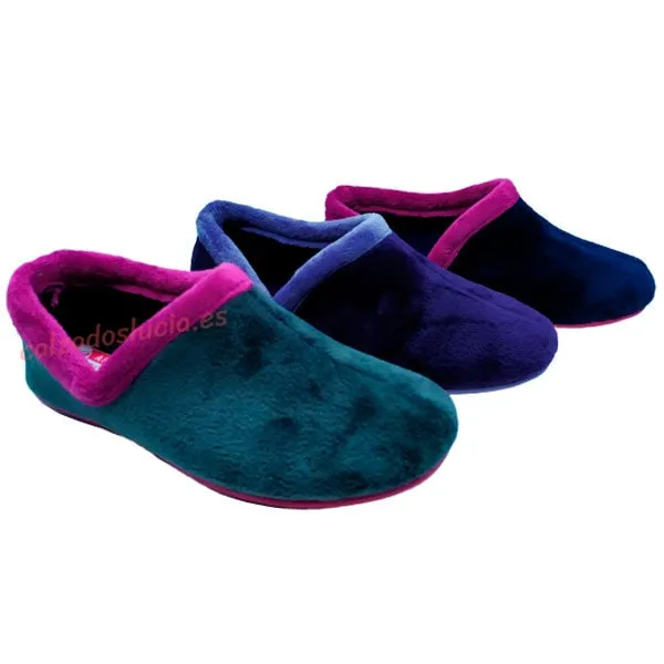 Zapatilla de casa terciopelo Andinas