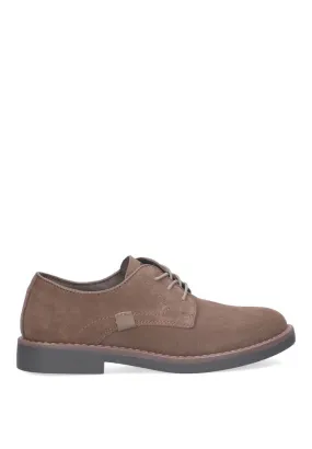 ZAPATOS SERRAJE CON DETALLE ETIKA TAUPE PLANO HOMBRE METZ