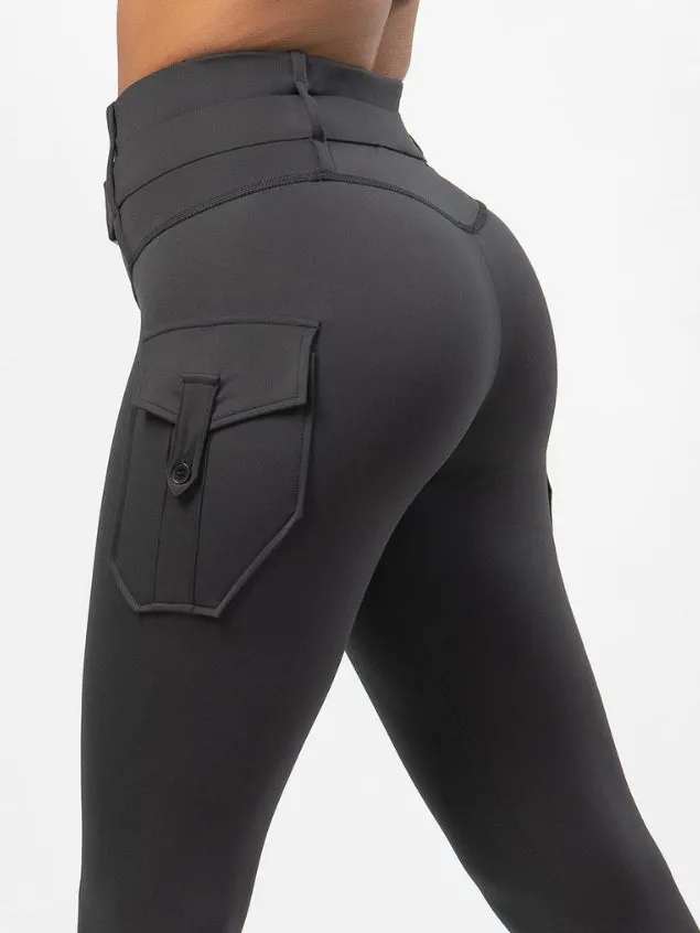 ZASUWA Female Pocket Cargo Leggings